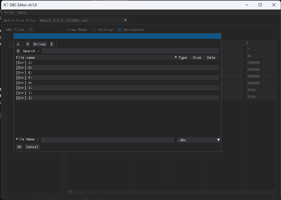 Dbc Editor screenshot 2