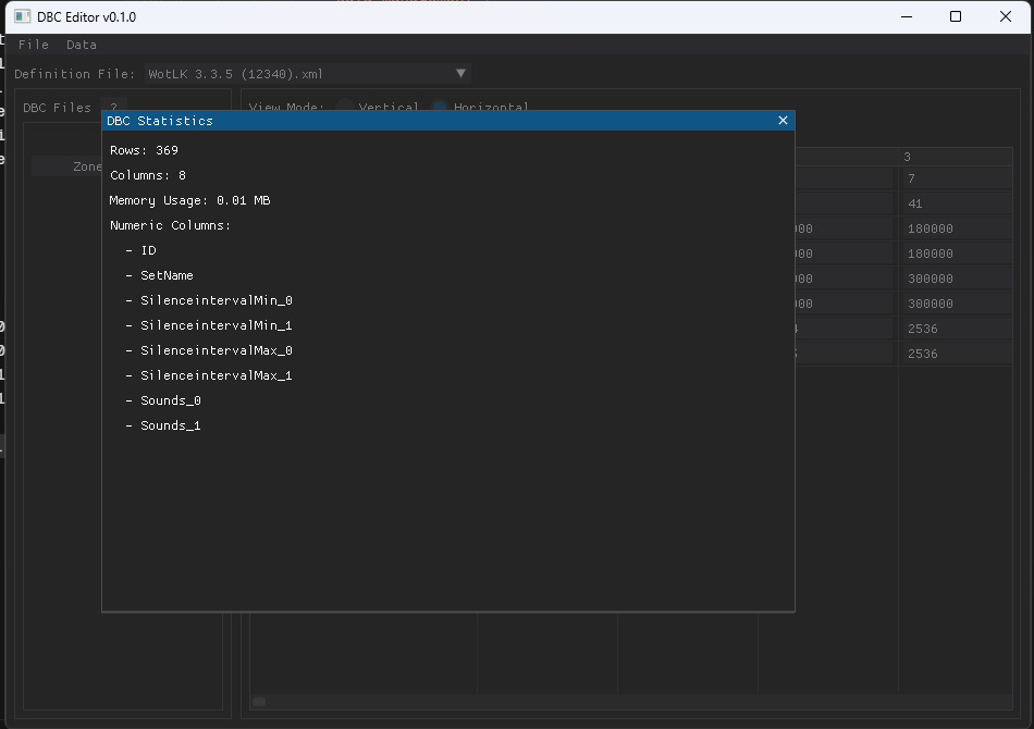 Dbc Editor screenshot 3