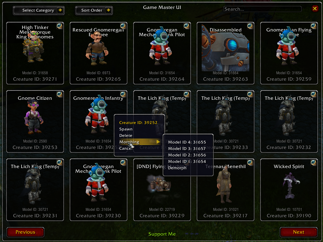 GameMasterUI screenshot 3